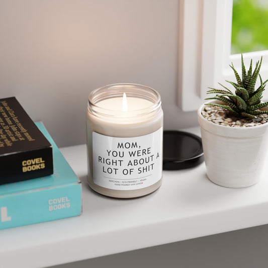 Funny candle for mom